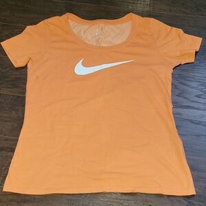 Nike Orange Dri-Fit Shirt/Top Small